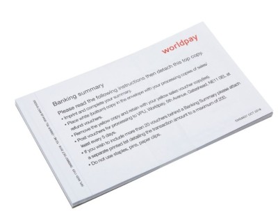 Banking Summaries (for use with Manual Imprinter Code SMS8815DIR)